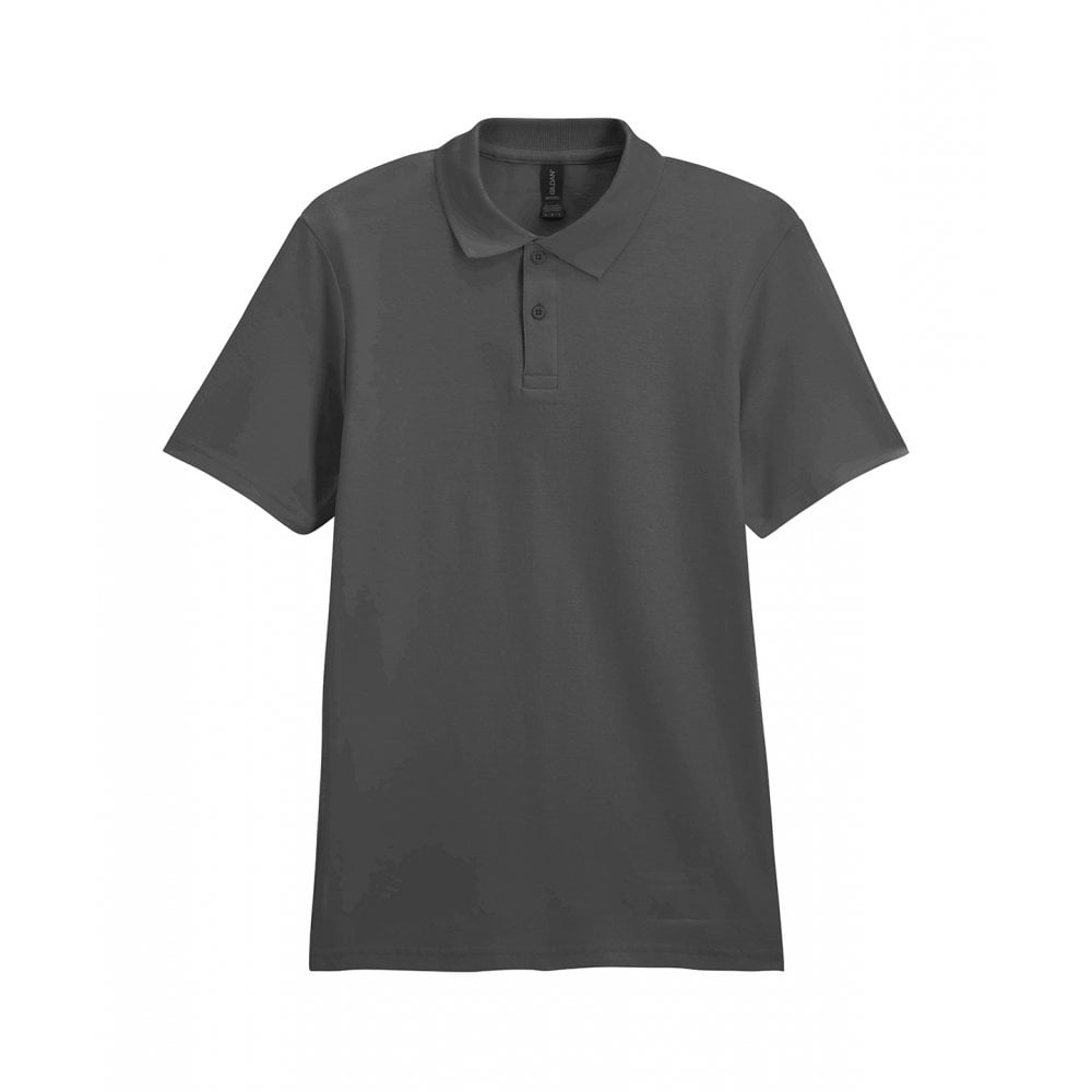 Softstyle adult double piqué polo